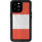 Peru Flag Distressed iPhone 14 Pro Max Waterproof Case